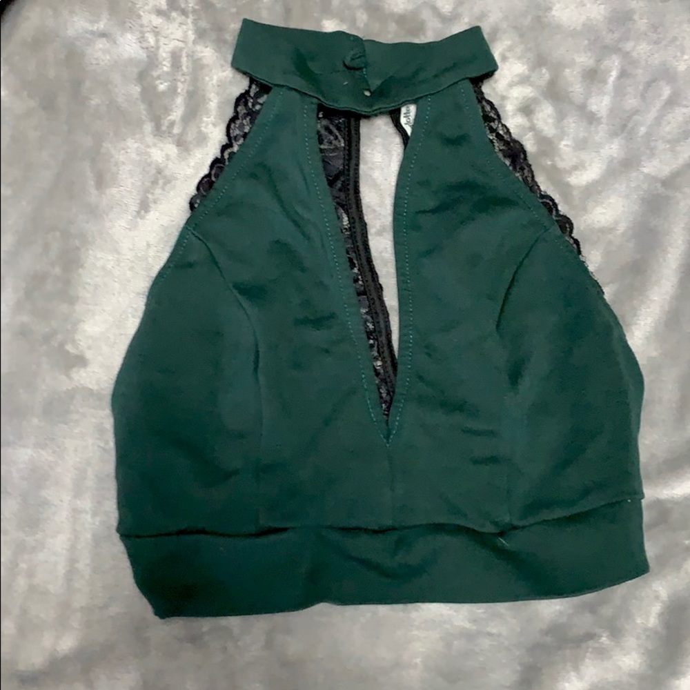 Crop top and pencil skirt set, Charlotte Russe